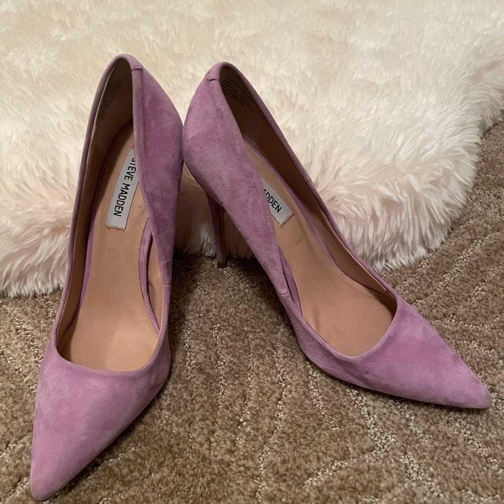 Steve Madden periwinkle heels